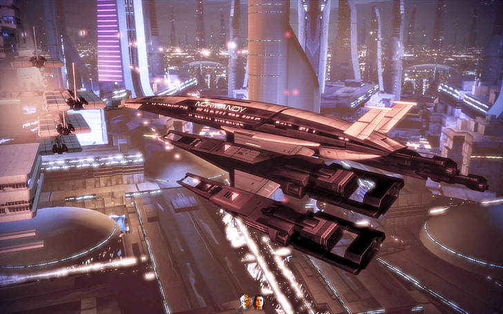 Mass Effect, Mass Effect 2, Normandie SR-2, HD-Hintergrundbild
