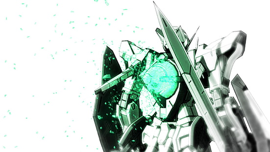Gundam, mech, Mobile Suit Gundam 00, Gundam 00 exia, Wallpaper HD HD wallpaper