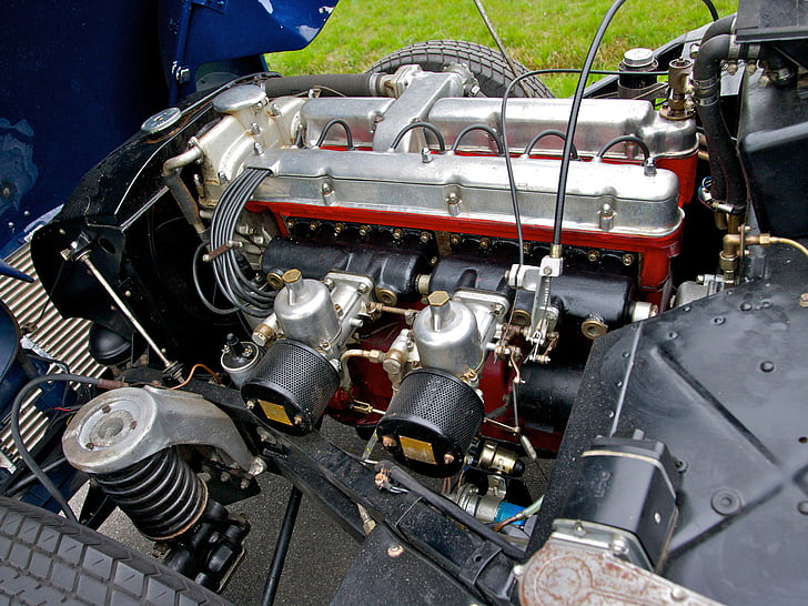 1950, aston, coupe, db2, drophead, engine, engine, martin, retro, vantage, Wallpaper HD