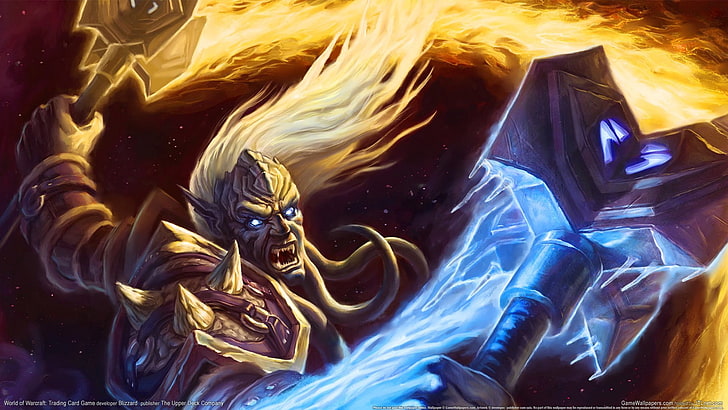Warcraft, World of Warcraft: Permainan Kartu Perdagangan, World of Warcraft, Wallpaper HD