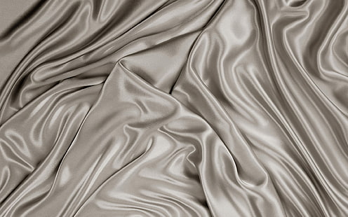 graues Kleidungsstück, Satin, Grau, Seide, Stoff, Textur, HD-Hintergrundbild HD wallpaper