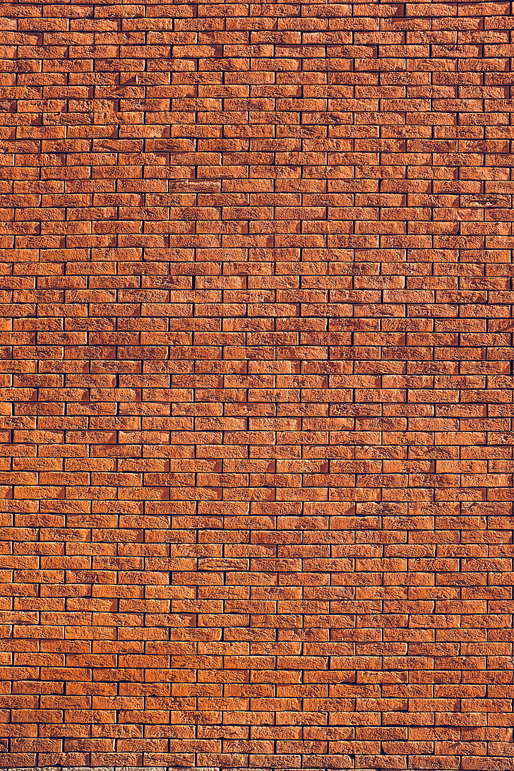 bricks wall, wall, texture, bricks, light, HD wallpaper