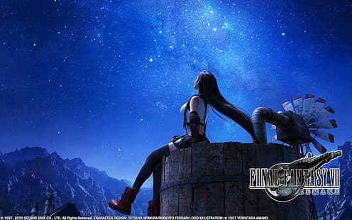 Final Fantasy VII: Remake, Final Fantasy VII, Tifa Lockhart, Fond d'écran HD HD wallpaper