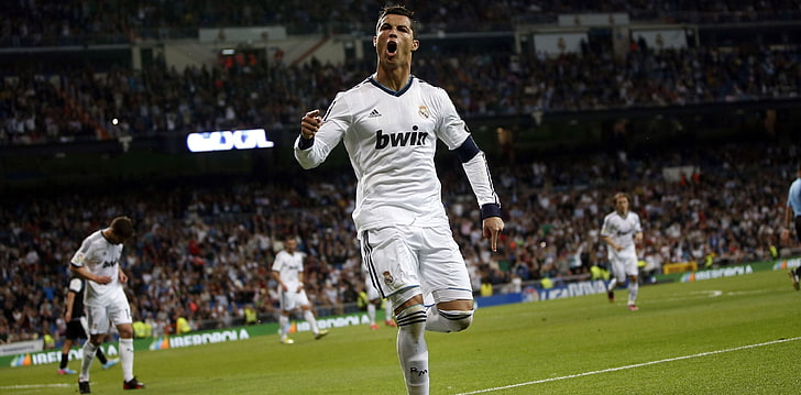 Cristiano Ronaldo, futbol, ​​yıldız, gol, Ronaldo, Portekiz, Real Madrid, top, Gerçek, Cristiano, viva ronaldo, bwin, HD masaüstü duvar kağıdı