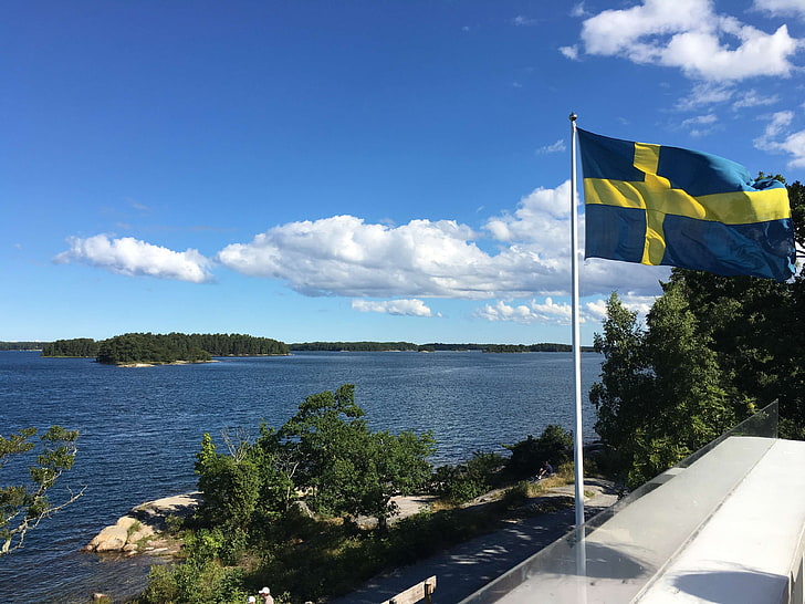 архипелаг, лето, Швеция, HD обои