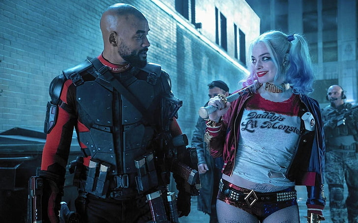 Deadshot und Harley Quinn Suicide Sq, DC-Comics-Selbstmordkommando Tapete, Filme, Hollywood-Filme, Hollywood, 2016, HD-Hintergrundbild