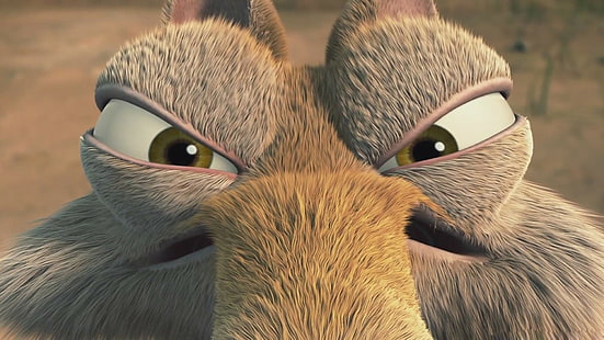 Ice Age, Scrat, Ice Age: The Meltdown, películas animadas, Fondo de pantalla HD HD wallpaper