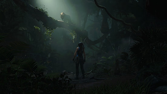 Shadow of the Tomb Raider, Tomb Raider, Lara Croft, jeux PC, jeux vidéo, capture d'écran, Fond d'écran HD HD wallpaper