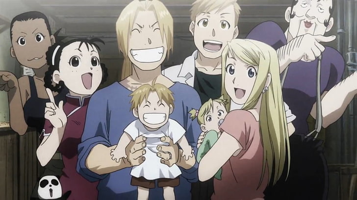 yellow haired male anime character, FullMetal Alchemist, Alphonse Elric, Edward Elric, May Chang, Paninya (FullMetal Alchemist), Shao May, Winry Rockbell, HD wallpaper
