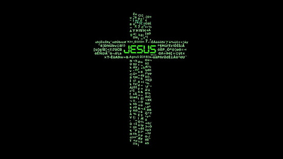 Jésus-Christ, Hi-Tech, croix, Fond d'écran HD HD wallpaper