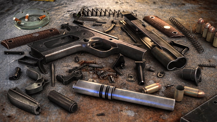 อาวุธ, อาวุธปืน, ปืน, ปืน, ไกปืน, ปืนพก, ปืนพก, วอลล์เปเปอร์ HD