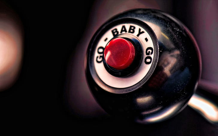 Go baby go button, funny, baby, button, boost, turbo, HD wallpaper