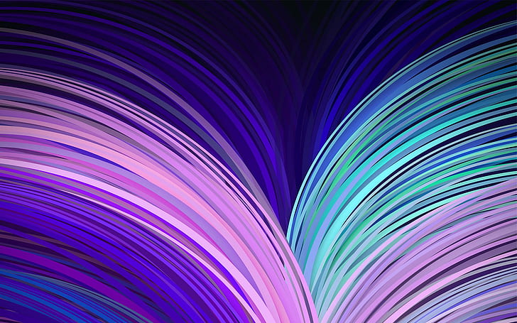 Neon Flow, Flow, Neon, HD-Hintergrundbild