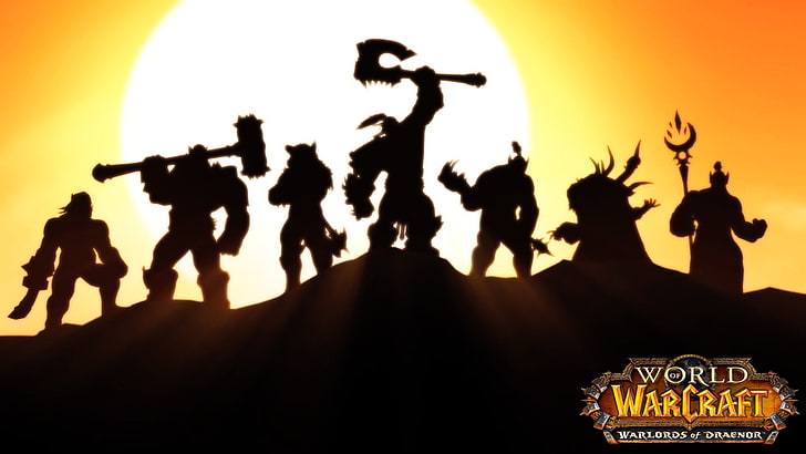 Draenor, แฟนตาซี, Garrosh, Grom, Hellscreem, ฝูงชน, ฝูงเหล็ก, Warcraft, Warlords of Draenor, World of Warcraft, วอลล์เปเปอร์ HD