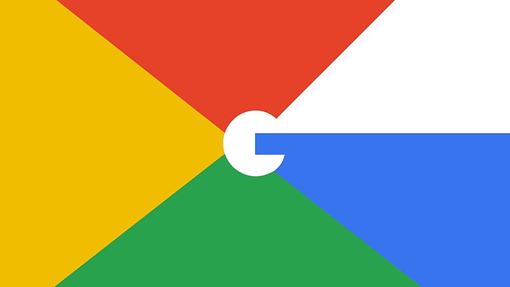 Технология, Google, Цветове, Лого, HD тапет