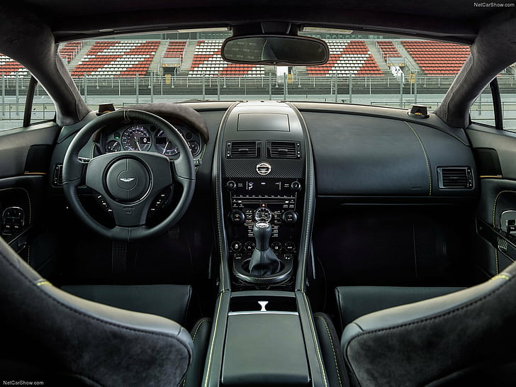 2014, aston, coupe, england, interior, martin, n430, supercars, vantage, HD wallpaper