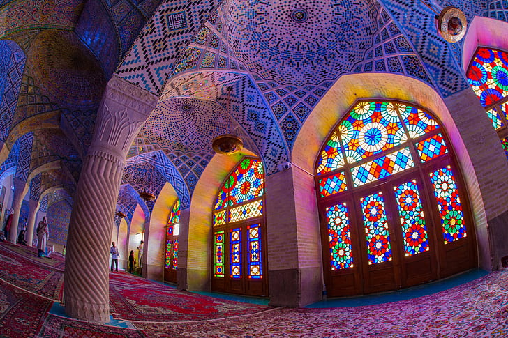 Iran, historia, Nasir al-Mulk-moskén, HD tapet