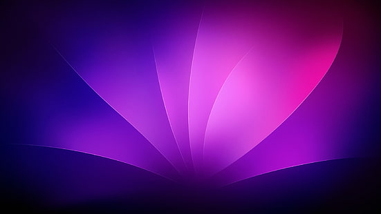 Mac OS X, лепестки цветов, Абстракция, HD обои HD wallpaper