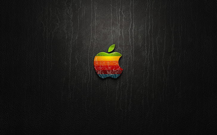 красочные логотипы mac яблоки 1920x1200 Технология Apple HD Art, mac, красочные, HD обои