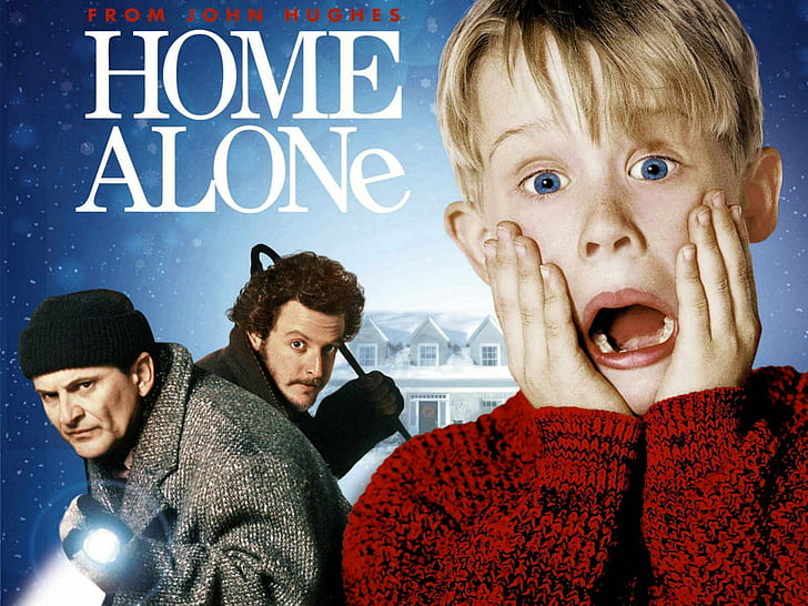 alone, christmas, comedy, family, home, home-alone, HD wallpaper