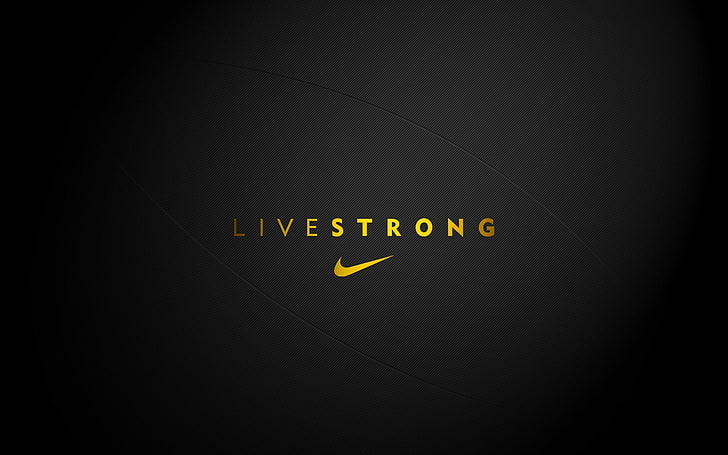 Nike logo, Nike, livestrong, HD wallpaper