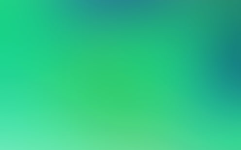 에메랄드, 녹색, 강, 그라데이션, 흐림, HD 배경 화면 HD wallpaper
