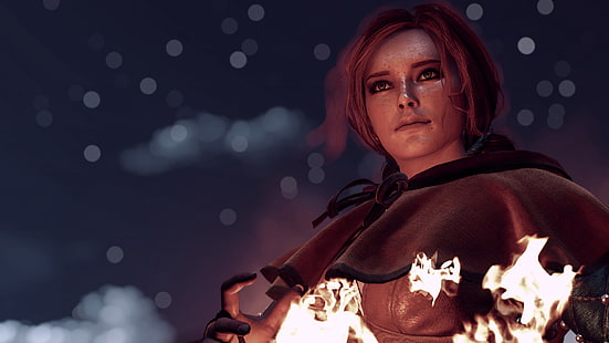 The Witcher, The Witcher 3: Wild Hunt, Triss Merigold, HD tapet HD wallpaper