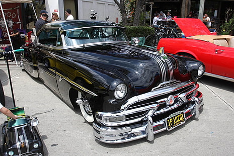 سيارة ، كلاسيكية ، ريترو ، عرض ، الولايات المتحدة الأمريكية ، عتيقة، خلفية HD HD wallpaper