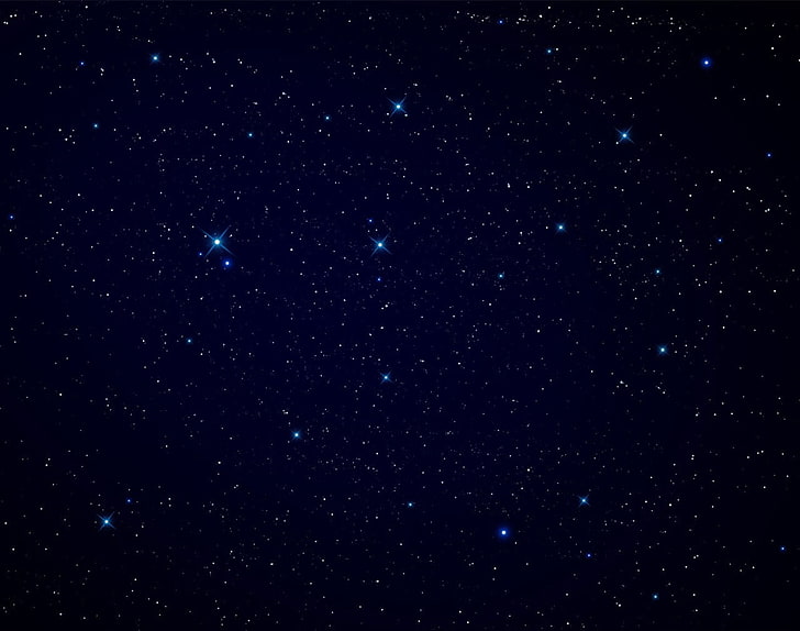 cielo estrellado, espacio, universo, estrellas, cielo, Fondo de pantalla HD