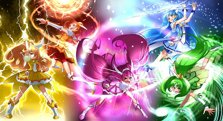 Anime, Smile Precure!, Tapety HD
