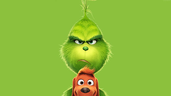5k, How the Grinch Stole Christmas, HD wallpaper HD wallpaper