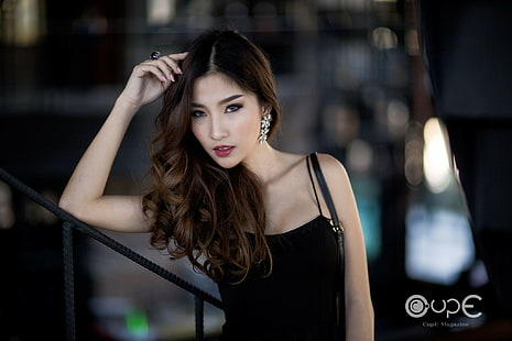 Atita Wittayakajohndet ، أوهلي ، تايلاند ، آسيوي ، عارضة أزياء، خلفية HD HD wallpaper