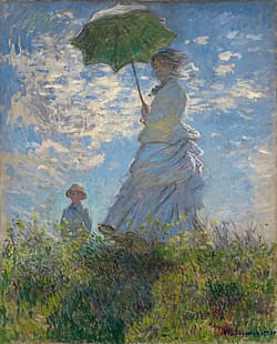  Claude Monet, women, HD wallpaper HD wallpaper