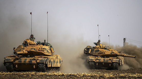 tanque de batalla principal, Fuerzas Armadas de Turquía, fuerzas terrestres turcas, M60T, Sabra, la actualización israelí M60, Fondo de pantalla HD HD wallpaper