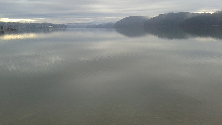 เมฆทะเลสาบภูมิทัศน์ธรรมชาติเทนเนสซีน้ำ, วอลล์เปเปอร์ HD