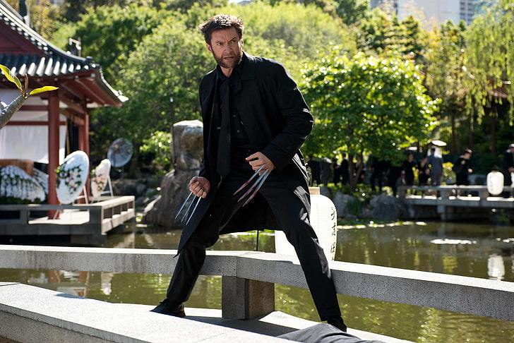 Hugh Jackman, Wolverine, Hugh Jackman, Logan, The Wolverine, Wolverine: The Immortal, Fondo de pantalla HD
