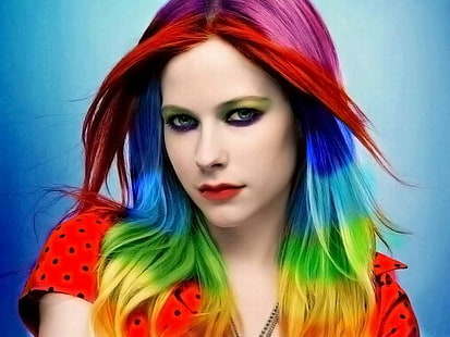 Avril Lavigne นักร้อง Avril Lavigne เพลงซิงเกิ้ลคนดังดาราสาวฮอลลีวู้ดผู้หญิงนักร้องหญิง, วอลล์เปเปอร์ HD HD wallpaper