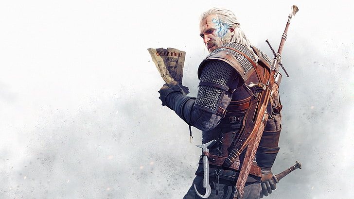 Wallpaper digital The Witcher Wild Hunt 3, The Witcher 3: Wild Hunt, Wallpaper HD