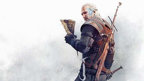 Wallpaper digital The Witcher Wild Hunt 3, The Witcher 3: Wild Hunt, Wallpaper HD HD wallpaper