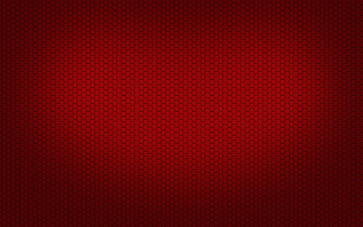 赤い壁紙、壁紙、エレガントな背景、赤い六角、 HDデスクトップの壁紙