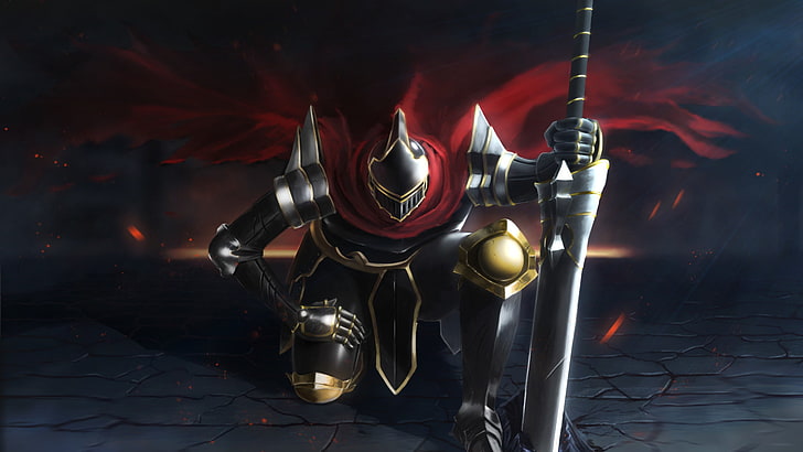 Anime, Overlord, Ainz Ooal Gown, Momon (Overlord), Tapety HD