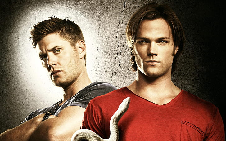 Supernatural, Jared Padalecki, Jensen Ackles, HD wallpaper
