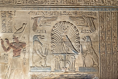 مصر ، الأقصر ، الكرنك ، معبد الأوبت، خلفية HD HD wallpaper