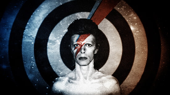 Sångare, David Bowie, albumomslag, musik, sångare, HD tapet HD wallpaper