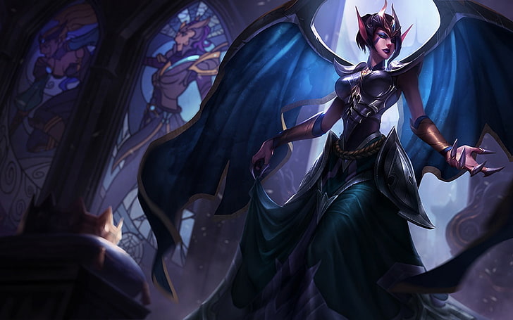 Morgana from League of Legends, League of Legends, Morgana (League of Legends), HD wallpaper