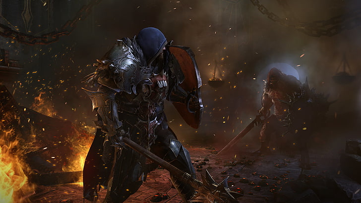 Lords of the Fallen, guerrier, jeux vidéo, Fond d'écran HD