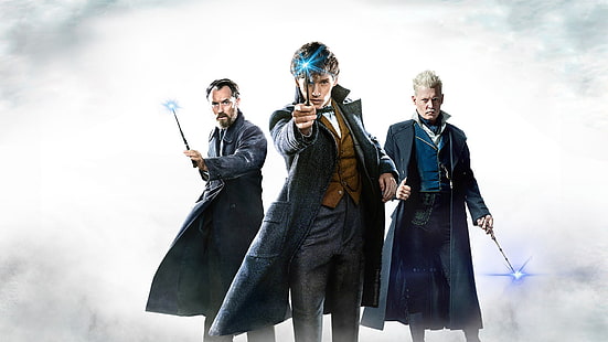 Fantastic Beasts The Crimes Of Grindelwald 2019 Poster Artwork, Fond d'écran HD HD wallpaper