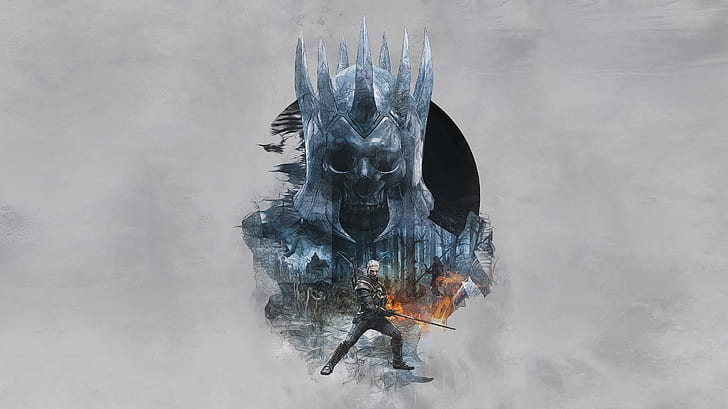 The Witcher, The Witcher 3: Caça Selvagem, Geralt de Rivia, HD papel de parede