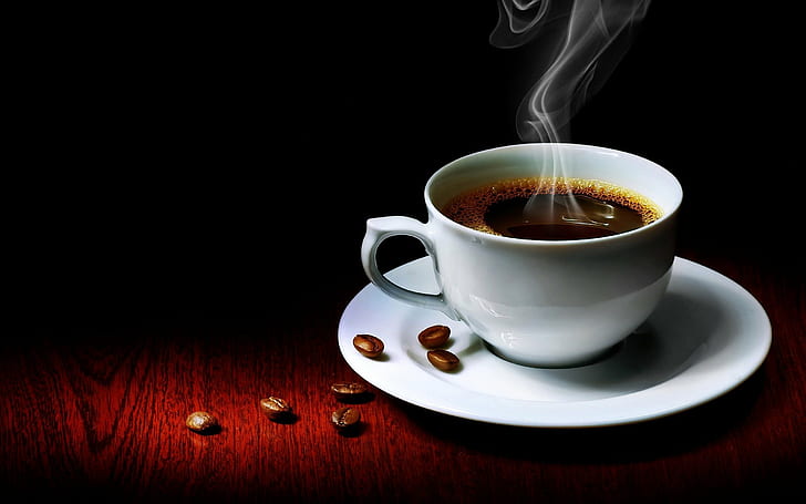 Kaffee trinken, HD-Hintergrundbild