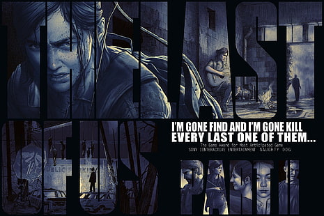 Видеоигра, The Last of Us Part II, Ellie (The Last of Us), Fan Art, HD тапет HD wallpaper